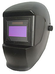 Auto-darkening welding mask